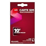 Carte Sim SFR La Carte 3 en 1