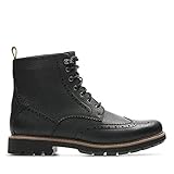 Clarks Homme Batcombe Lord Bottes Chelsea, Noir, 42