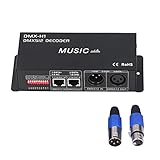 Contrôleur de Décodeur LED DMX 512, Pilote 4 Canaux