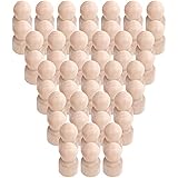BELLE VOUS Poupées Personnage Bois Brut (Lot de 50)