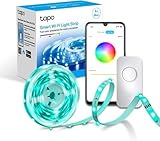 Tapo Ruban LED Connecté WiFi RGB 5m, Bande LED Chambre