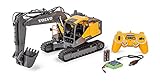 Carson 500907339 Volvo 1:16 Crawler Excavator, véhicule