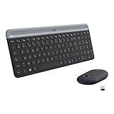 Logitech MK470 Combo Clavier et Souris sans Fil pour
