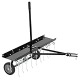 Scarificateur pour Tracteur Tondeuse Autoportée, Déchaumeur