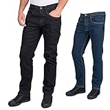 Lee Cooper Lcpnt219 Jean de Travail en Denim Stretch