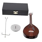 ABOOFAN Guitare Portugaise Miniature Réaliste Instrument