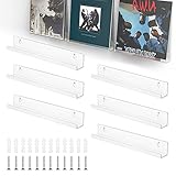 THATSRAD 6 PCS Etagere Mural Disque Vinyle en Acrylique