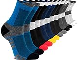 Bobicon Chaussettes Homme 43-46 / 37-42, Lot de 6 Paires