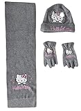 Bonnet, écharpe et gants Hello Kitty pour filles dans