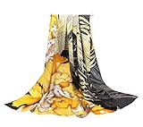 ANDANTINO Foulard 100% soie - Grand foulard carré léger