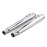 Tuyaux d'échappement 4"- Silencieux chromés pour mégaphone