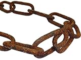 vitaliano Chaîne en acier rouillé Chaîne à maillons