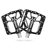 INBIKE Pedale Noir VTT Velo BMX en Alliage Aluminium