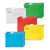 ESSELTE - Dossiers Suspendus A4 Renforcés pour Classeur