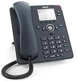 Snom D140 TéLéPhone VoIP Gris Ardoise, ÉCran LCD