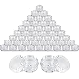 Delisouls Vide Cosmétique Pots, 100 Pièces 5ml Transparent