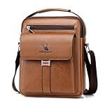 ANPTER Sacoche Homme Sacs Bandoulière Vintage Sacoche