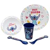 Stor Set de 5 aliments pour bébés Disney Stitich, en