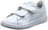 PUMA Smash v2 L V Inf, Baskets Mixte bébé, White White,