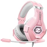 Ozeino Casque de Jeu avec Microphone 3D Surround Sound