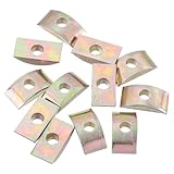 QUARKZMAN 12pcs M6 Demi-Lune Écrous Rondelles, Fer