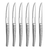 LOU LAGUIOLE - Set de 6 couteaux steak - Jet - Acier