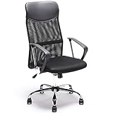 BAKAJI Fauteuil de Bureau présidentiel pivotant directionnel