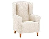 Martina Home Housse pour Fauteuil Relax, écru, oreillers