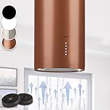 Klarstein Hotte Aspirante Ilot Central de Cuisine Silencieuse