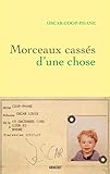 Morceaux cassés d'une chose