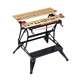 BLACK+DECKER Workmate 825 Établi Deluxe à Double Hauteur,