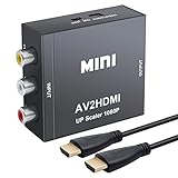 ESYNiC Convertisseur AV vers HDMI pour Adaptateur TV-RCA