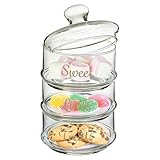 Premier Housewares : bonbonnière en Deux Parties empilables,