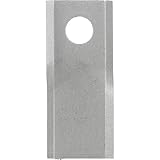 Couteau pliant, 107 x 45 x 4 gauche, Ø trou 21 mm,