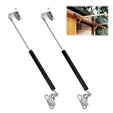 Lot de 2 Vérins à Gaz, Amortisseur à Gaz Porte Placard,