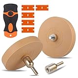 2 pcs Gomme Enlève Autocollants avec Adaptateur, Ø