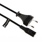 Cable alimentation 2 Pin c7 fiche bipolaire cordon