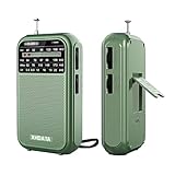 XHDATA D220 Radio Portable FM/AM/SW, Mini Radio à Piles