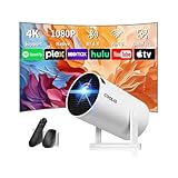 Mini Vidéoprojecteur [App Intégrée & 2026 Upgraded]