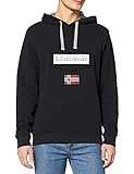 Sweat à capuche Napapijri Berlyn pour homme, noir,