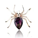 COJJ Broche araignée foreuse Hyperbole Robe Accessoires