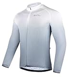 ROTTO Maillot Cyclisme Homme Respirant Cyclisme Manches