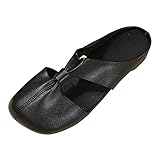 Slip Fashion Beach Flat Summer On Round Chaussures