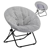 HollyHOME Petit Fauteuil Pliable de Salon & Chambre
