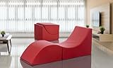 Talamo Italia - Lit pliant Andreina, Pouf transformable
