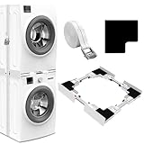 NIUXX Universel Kit de Superposition pour 46-66cm Lave-linge