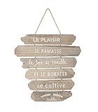 Atmosphera - Décoration Murale Bois Vent 28X38