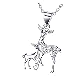GALPADA 1 Pc Collier Elk Mère Et Collier Buck Biche