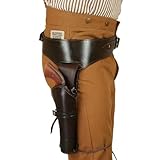 Cowboy Pistol Holder | Cowboy Gun Belt PU Western Belt
