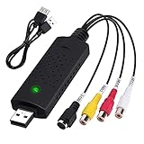 Convertisseur VHS vers numérique, Audio Vidéo USB Carte